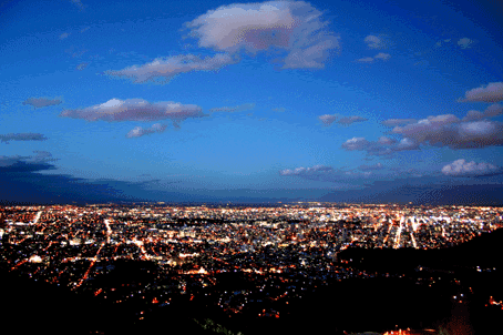 札幌の夜景