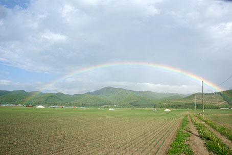 虹の風景