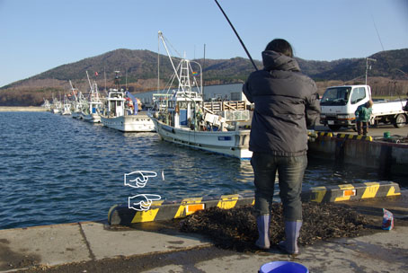 富武士で釣り