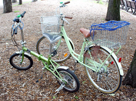 リペアムゲルタイヤにした自転車